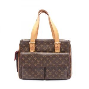 LOUIS VUITTON Brown Monogram Leather Bag